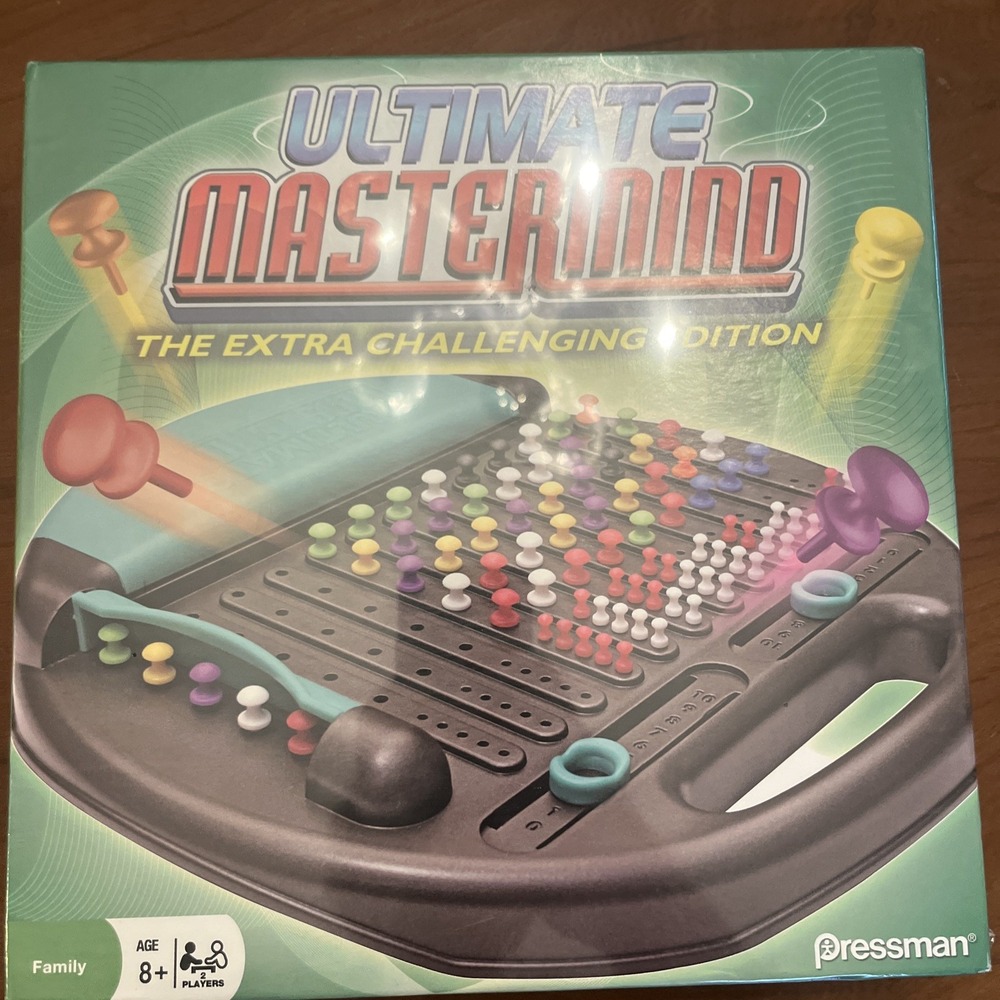 Ultimate Mastermind: The Extra Challenging Edition Pressman New/Sealed